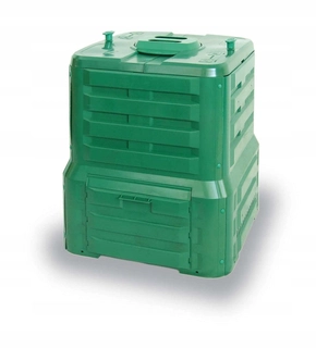 Kompostér do záhrady - 1-komorový kompostér Ekobat 280 l, zelený